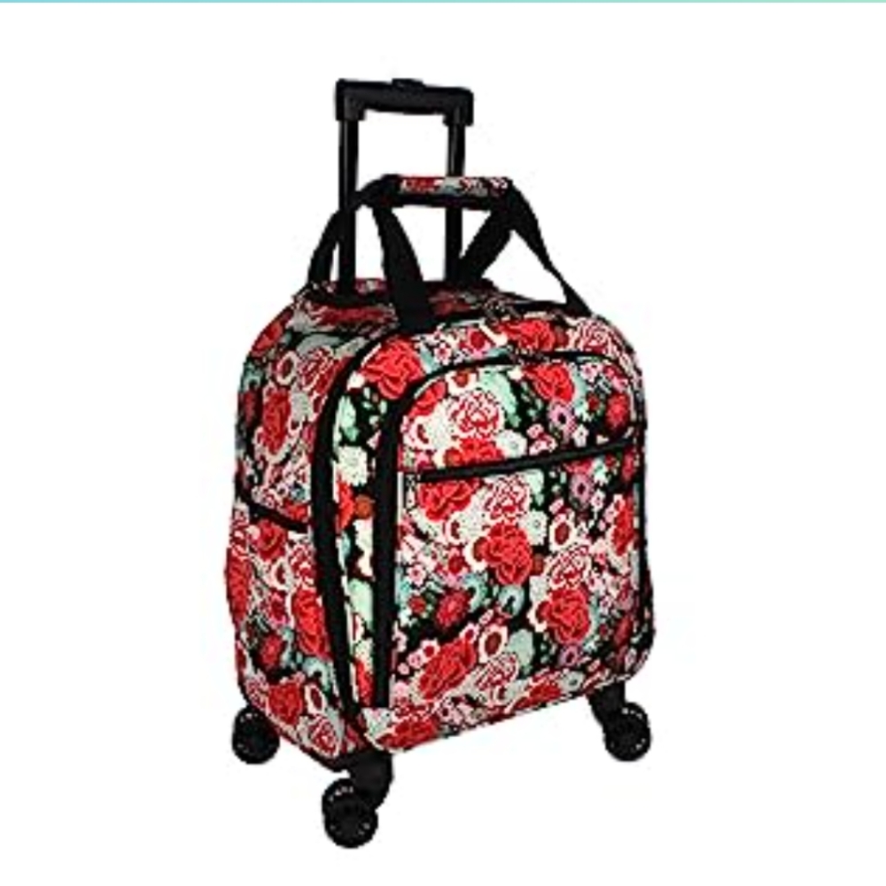 Cabin Underseat 18" Carry-on Softside Luggage Floral